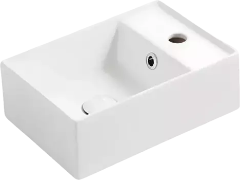 Раковина накладная Simas Agile 40 белая