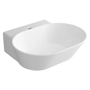 Раковина накладная Simas Wawe 48х43 белая