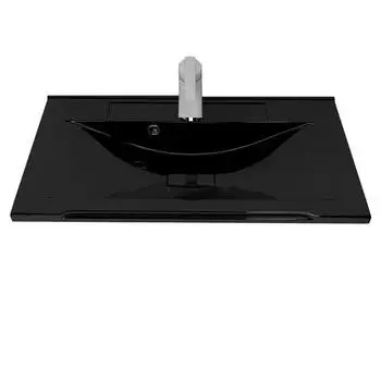 Раковина накладная Stella Polar Корвет 65 черный