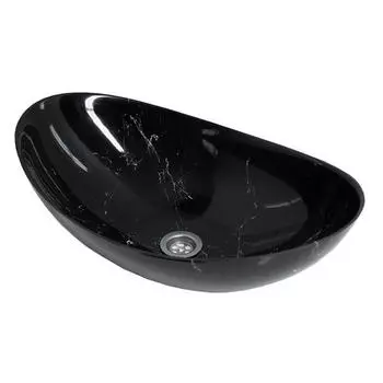 Раковина накладная Stella Polar Орион 58 черный