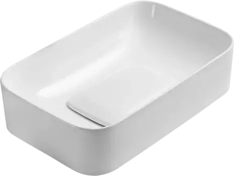 Раковина накладная WeltWasser Elbach 70.5х38 10000008699 белый