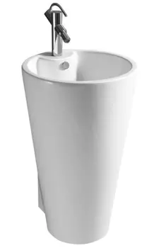 Раковина напольная CeramaLux N 50 см белый (B134B)