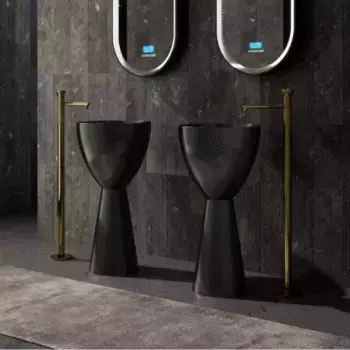 Раковина Abber Karbon AK2003 черная