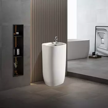 Раковина напольная Vincea 50 белый