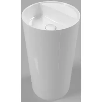 Раковина напольная Whitecross Pantheon 43 белая глянцевая