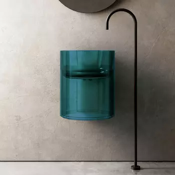 Раковина Abber Kristall AT2704 aquamarin, бирюзовая