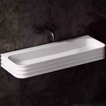 Раковина Abber Stein AS2651-0.8 подвесная, матовая белая