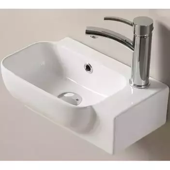 Раковина подвесная CeramaLux 40 L 78580L белый