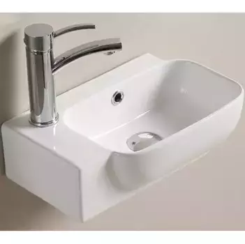 Раковина подвесная CeramaLux 40 R 78580R белый