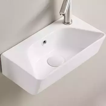 Раковина подвесная Ceramalux 40х22.5 L 78578L белый