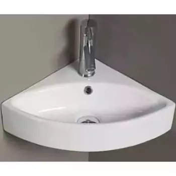 Раковина подвесная CeramaLux 50х35.5 78378 угловая белый