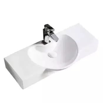 Раковина подвесная CeramaLux 69 см белый (STR4282A)