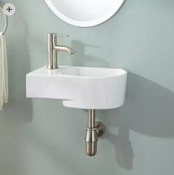 Раковина подвесная Ceramalux N 41 белый (9273R)