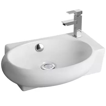 Раковина подвесная Ceramalux N 43 белый (9100L)