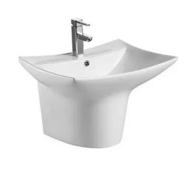 Раковина подвесная CeramaLux N 60 см белый (G-822)