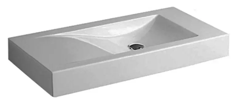 Раковина подвесная Simas Frozen 100 белая