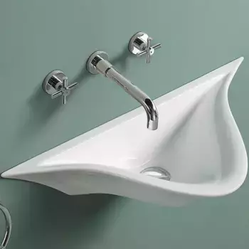 Раковина подвесная WeltWasser Aisbach 57.5х31 10000008696 белый