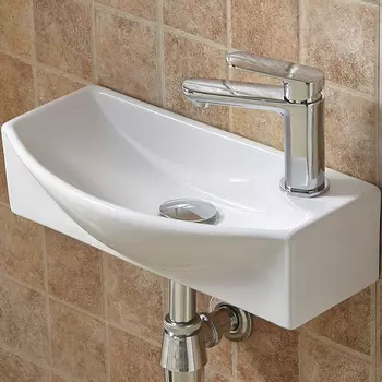 Раковина подвесная WeltWasser Aisbach 45.5х22 R 10000008695 белый