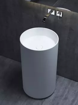 Раковина Salini Armonia 130111SMRF S-Stone, матовый, RAL полностью