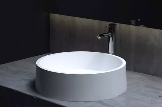 Раковина Salini Gloria 1102201MRH S-Stone, матовый, RAL снаружи