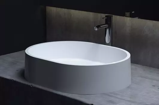 Раковина Salini Gloria 1102211M S-Stone, матовый