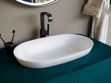 Раковина Salini Marea 1802201MRH S-Stone, матовый, RAL снаружи