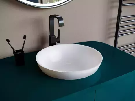 Раковина Salini Marea 1802203MRH S-Stone, матовый, RAL снаружи