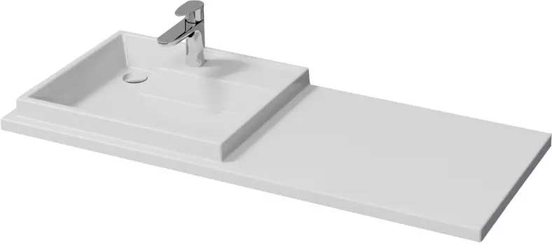 Раковина СанТа Юпитер 120 L, без кронштейнов