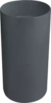 Раковина SantiLine SL-4014MG серая матовая