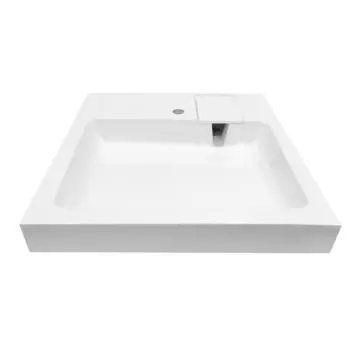 Раковина Stella Polar Ланти 60х60 на стиральную машину белый