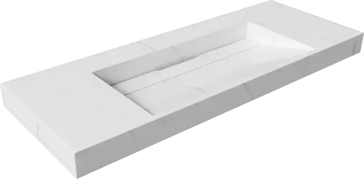 Раковина Armadi Art Flat Calacatta 120