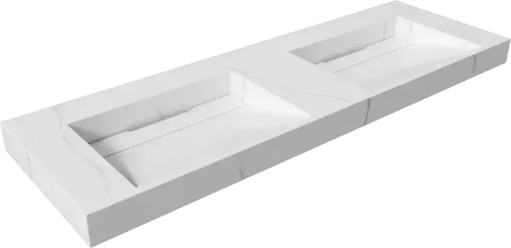 Раковина Armadi Art Flat Calacatta 140