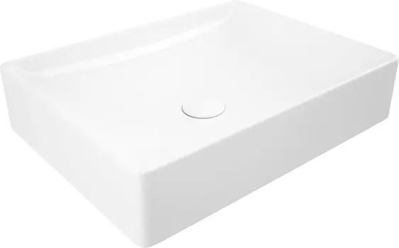 Раковина STWORKI накладная 50 3050-KL белый глянец