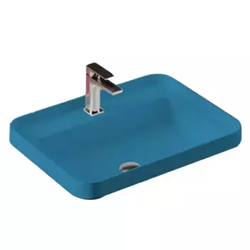 Раковина встраиваемая Artceram Fuori Scala 60 голубой (TFL034 38;00)