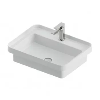 Раковина встраиваемая Artceram Fuori Scala 60х45 белый матовый (TFL034 05;00)