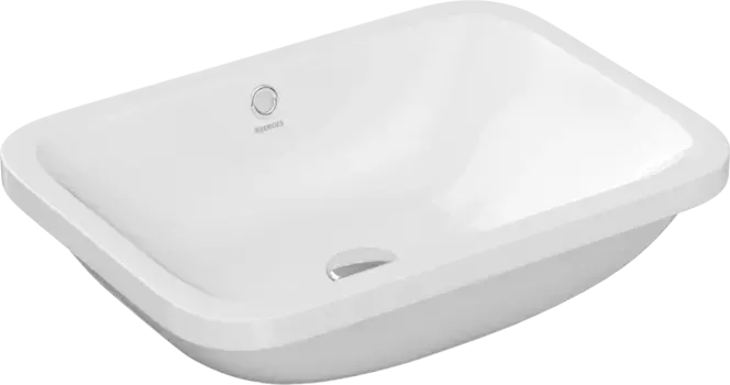 Раковина встраиваемая Berges Ego 55х41 белый глянцевый