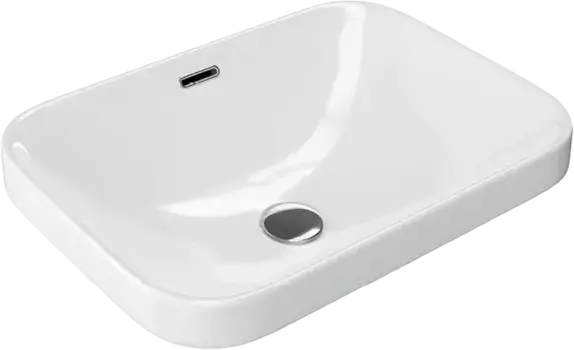 Раковина встраиваемая Excellent Hasko 57 белый