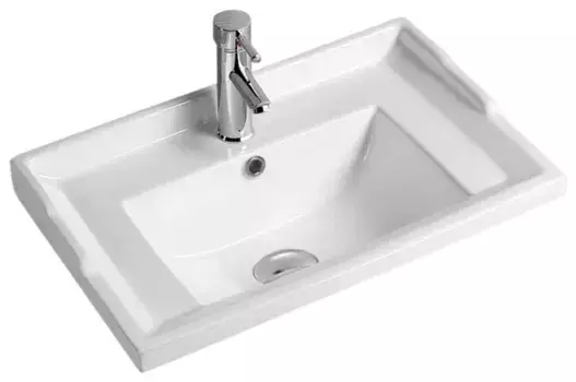 Раковина встраиваемая Melana 80х46 белый