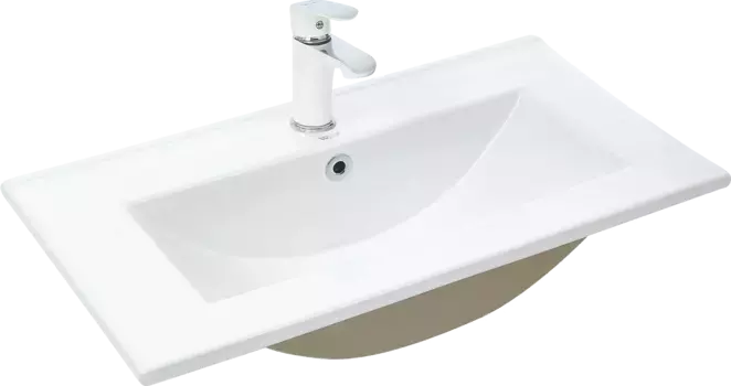 Раковина встраиваемая Weltwasser Deilbach 61х39.5 10000005583 белый