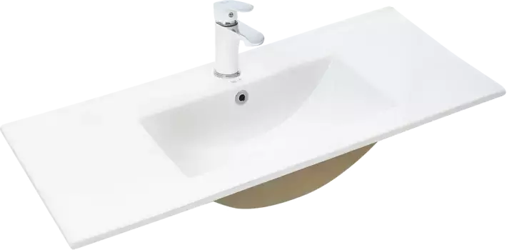 Раковина встраиваемая Weltwasser Deilbach 91.5х39.5 10000005576 белый