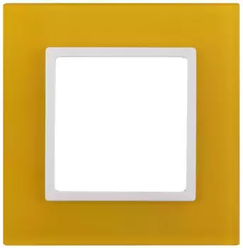 Рамка 1-постовая ЭРА Elegance 14-5101-21 Б0034476