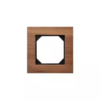 Рамка 1-постовая Liregus Epsilon орех 28-2251