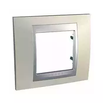 Рамка 1-постовая Schneider Electric Unica Top MGU66.002.095