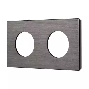 Рамка 2-местная алюминиевая Arlight FRM-PRESTO-ALR-2-GR 043874