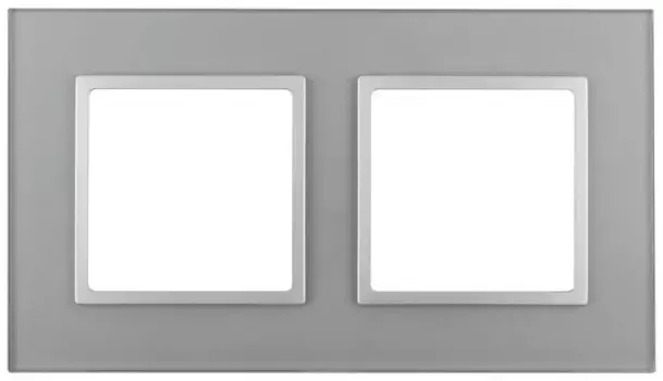 Рамка 2-постовая ЭРА Elegance 14-5102-03 Б0034490