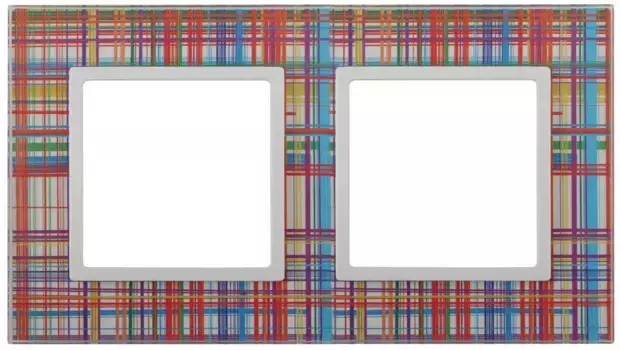 Рамка 2-постовая ЭРА Elegance 14-5102-00 Б0034487