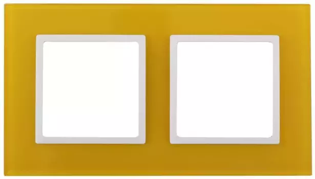 Рамка 2-постовая ЭРА Elegance 14-5102-21 Б0034494