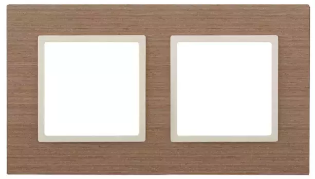 Рамка 2-постовая ЭРА Elegance 14-5302-07 Б0034572