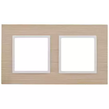 Рамка 2-постовая ЭРА Elegance 14-5302-01 Б0049149