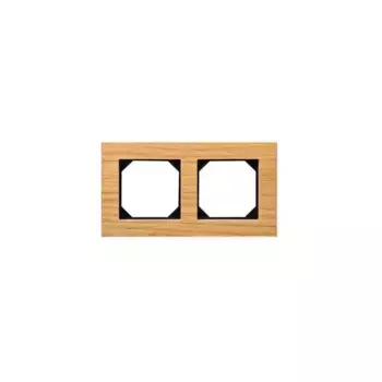 Рамка 2-постовая Liregus Epsilon дуб 28-221